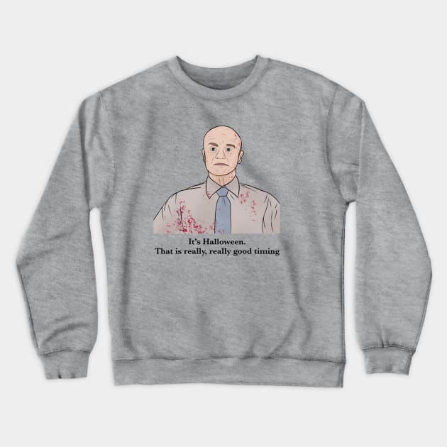 Creed Bratton Halloween Crewneck Sweatshirt by Made By Meg